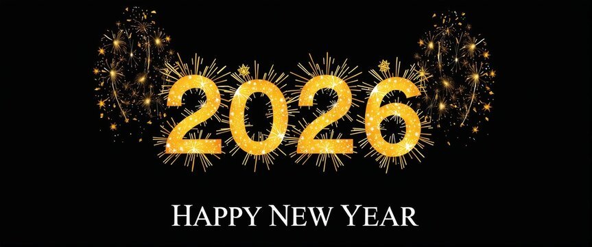 Happy New Year 2026 achtergrond - amazon deals belgië